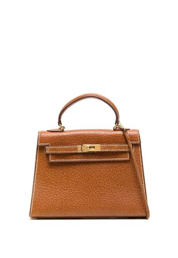 Hermès Borsa Kelly Séllier two-way mini Pre-owned 1990-2000 - Marrone