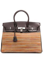 Hermès Borsa tote Birkin 35 Vibrato in pelle di vitello e capra Pre-owned 2003 - Marrone