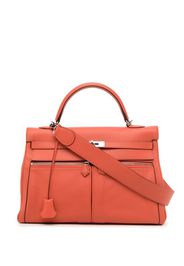 Hermès Borsa 2way Kelly Lakis 35 Pre-owned 2012 - Arancione