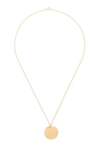 Sagittarius 14kt gold-plated necklace