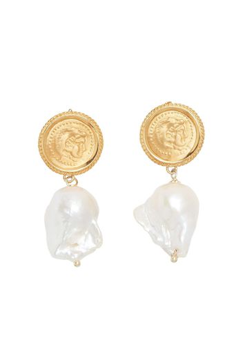 Hermina Athens Hercules Lost Sea earrings - Oro