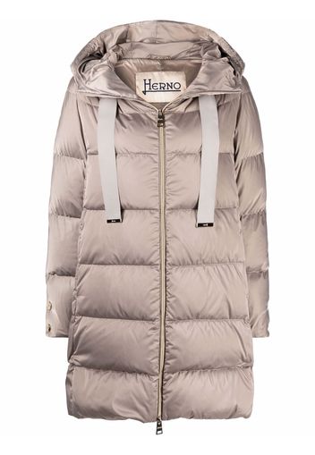 Herno padded zip-fastening coat - Toni neutri