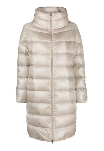 HERNO high-neck puffer jacket - Toni neutri