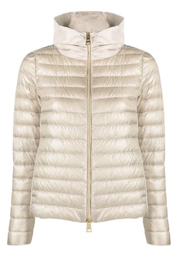 Herno padded zip-fastening jacket - Toni neutri