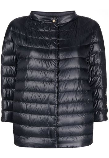 Herno mock-neck quilted puffer jacket - Blu