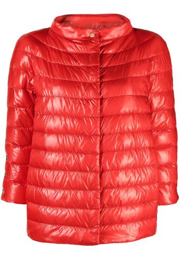 Herno quilted padded down jacket - Rosso
