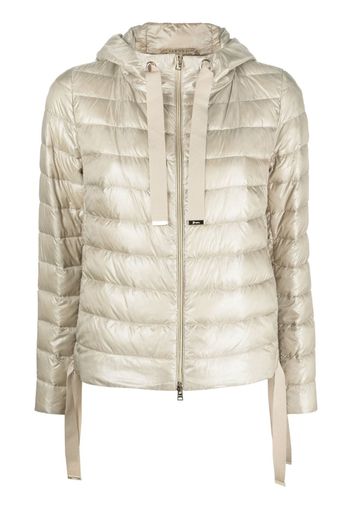 Herno quilted hooded down jacket - Toni neutri