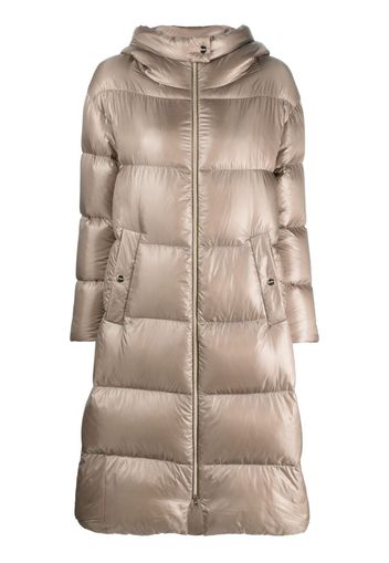 Herno quilted padded zipped coat - Toni neutri
