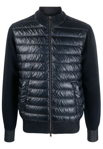 Herno down-padded bomber jacket - Blu