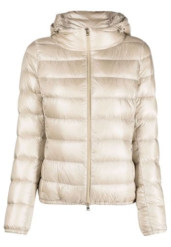 Herno high-shine puffer jacket - Toni neutri