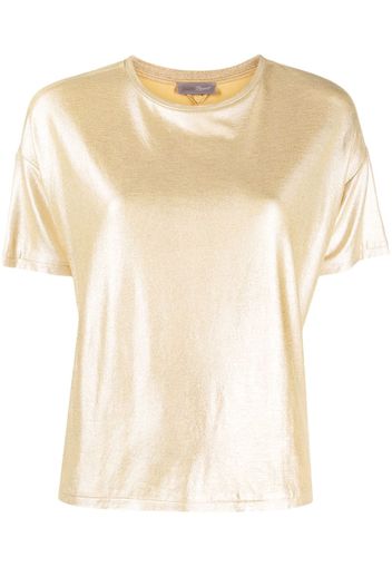 Herno short-sleeved jersey T-shirt - Oro