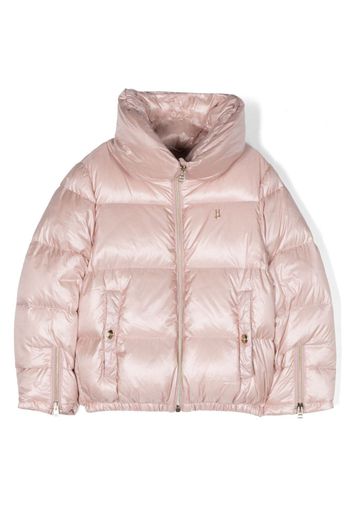 Herno Kids high-neck padded jacket - Rosa