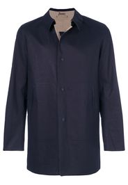 Cappotto monopetto reversibile