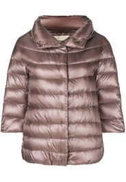 3/4 sleeve puffer jacket