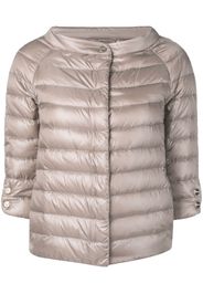 Piumino con maniche a 3/4