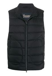 Gilet imbottito con zip