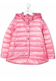 Herno Kids padded hooded coat - Rosa