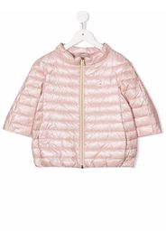 Herno Kids mock-neck quilted jacket - Rosa