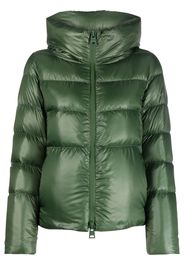 Herno funnel-neck down jacket - Verde