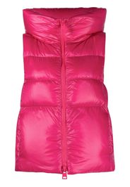 Herno hooded zipped-up padded gilet - Rosa