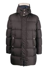 Herno feather-down padded coat - Grigio