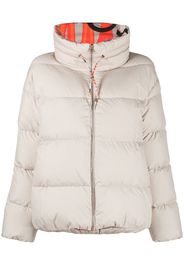 Herno zip-up padded jacket - Toni neutri