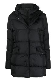 Herno zip-fastening padded coat - Nero