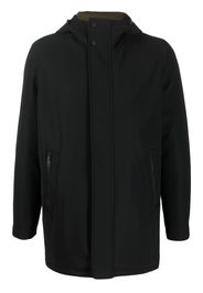 Herno Metropolitan hooded parka coat - Nero