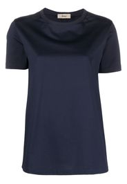 Herno contrasting gathered panel T-shirt - Blu