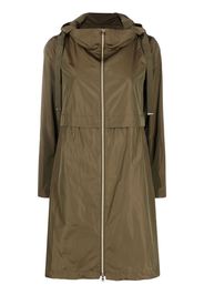 Herno Parka con zip - Verde