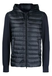 Herno contrasting-sleeves padded jacket - Blu