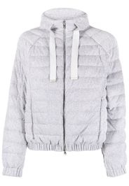 Herno metallic padded jacket - Argento