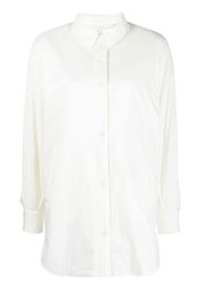 Herno press-stud shirt jacket - Bianco