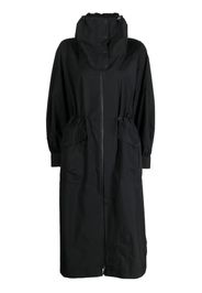 Herno two-pocket hooded parka coat - Nero