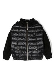 Herno Kids padded hooded jacket - Nero