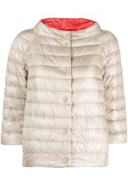 Herno reversible down jacket - Toni neutri