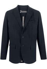 Herno plain single-breasted blazer - Blu