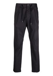 Herno drawstring straight-leg trousers - Blu