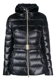 Herno Claudia belted puffer jacket - Nero