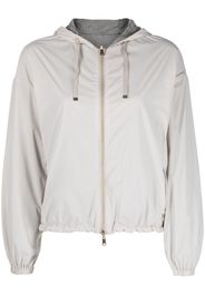 Herno reversible hooded lightweight jacket - Toni neutri