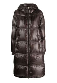 Herno lightweight padded hooded coat - Marrone