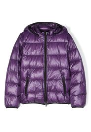 Herno Kids hooded padded jacket - Viola