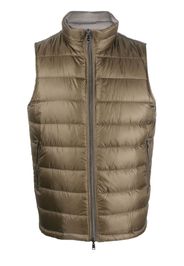 Herno zip-up reversible gilet - Verde