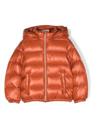 Herno Kids quilted zip-up padded jacket - Arancione