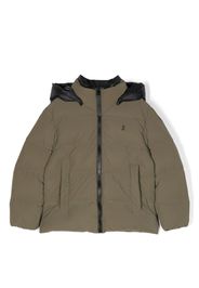 Herno Kids hooded padded jacket - Verde