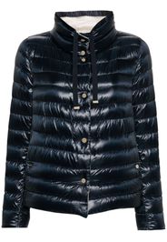 Herno high-shine puffer jacket - Blu