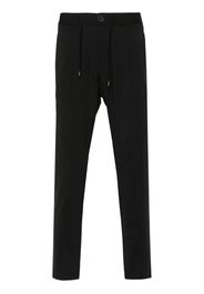 Herno pleated tapered trousers - Nero