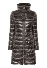 Herno logo-plaque coat - Grigio