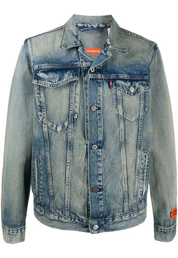 Heron Preston LEVI'S TRUCKER JKT CONCRETE J VINTAGE WA - Blu