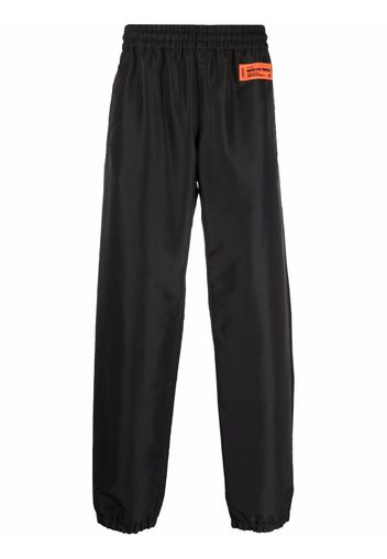 Heron Preston Pantaloni sportivi Ex-Ray con applicazione - Nero